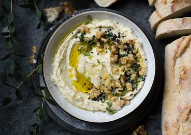 Ost- och kikärtsröra