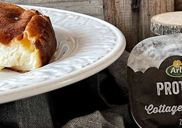 Tarta de queso cottage