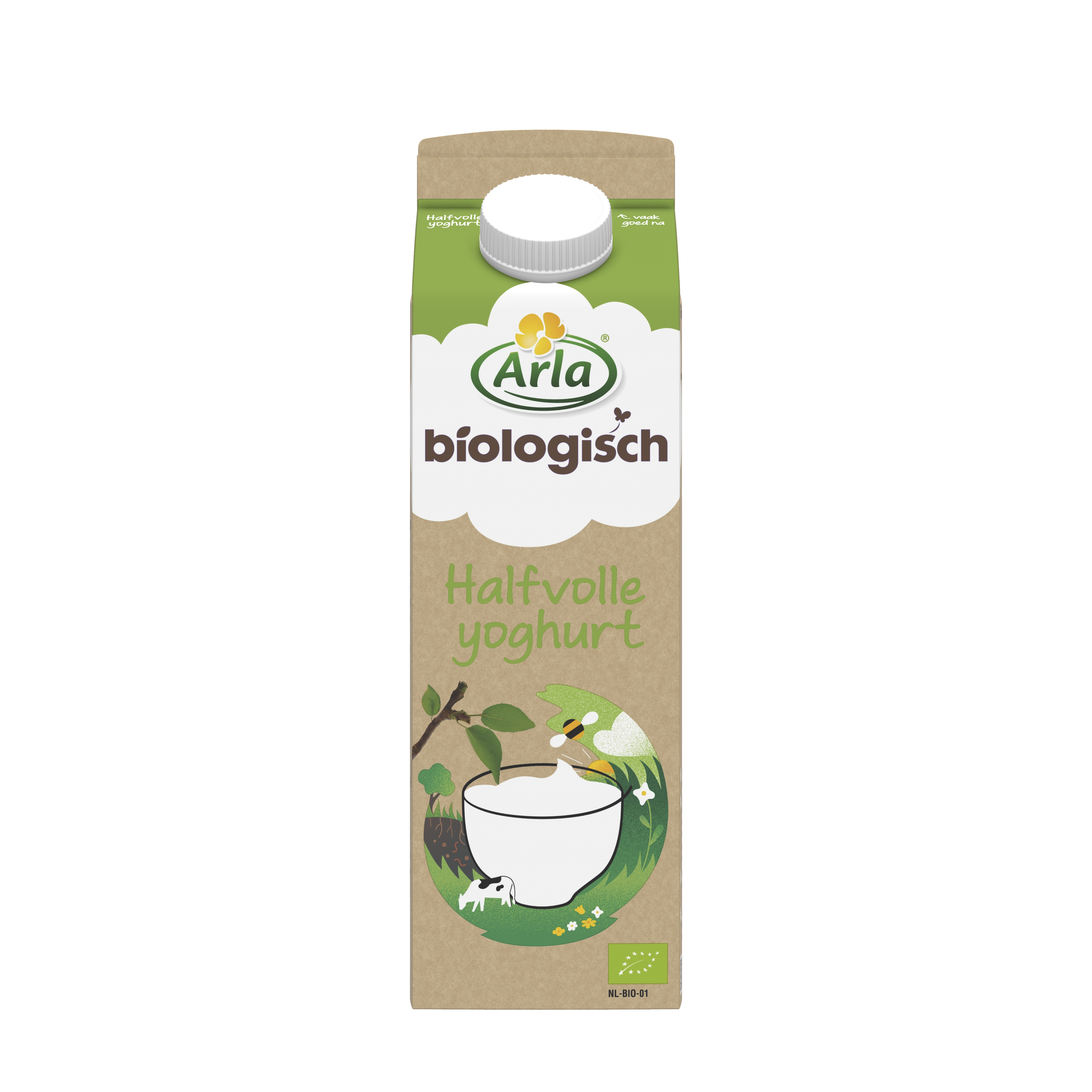 Milde halfvolle yoghurt 1 liter