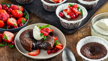 Kladdkakemuffins