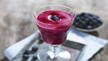 Urban blueberry smoothie