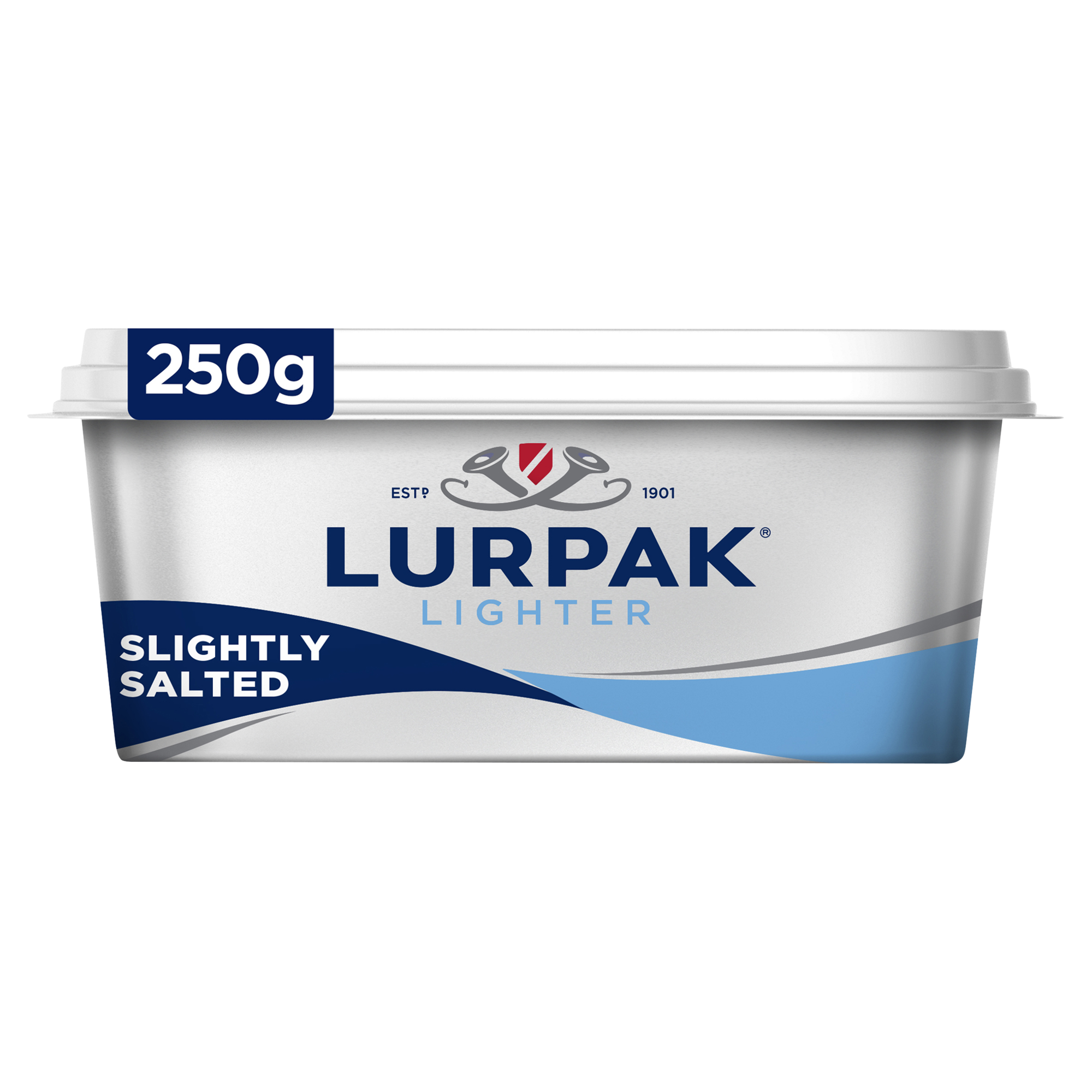 Lurpak Lighter Slightly Salted Spreadable Butter 250g