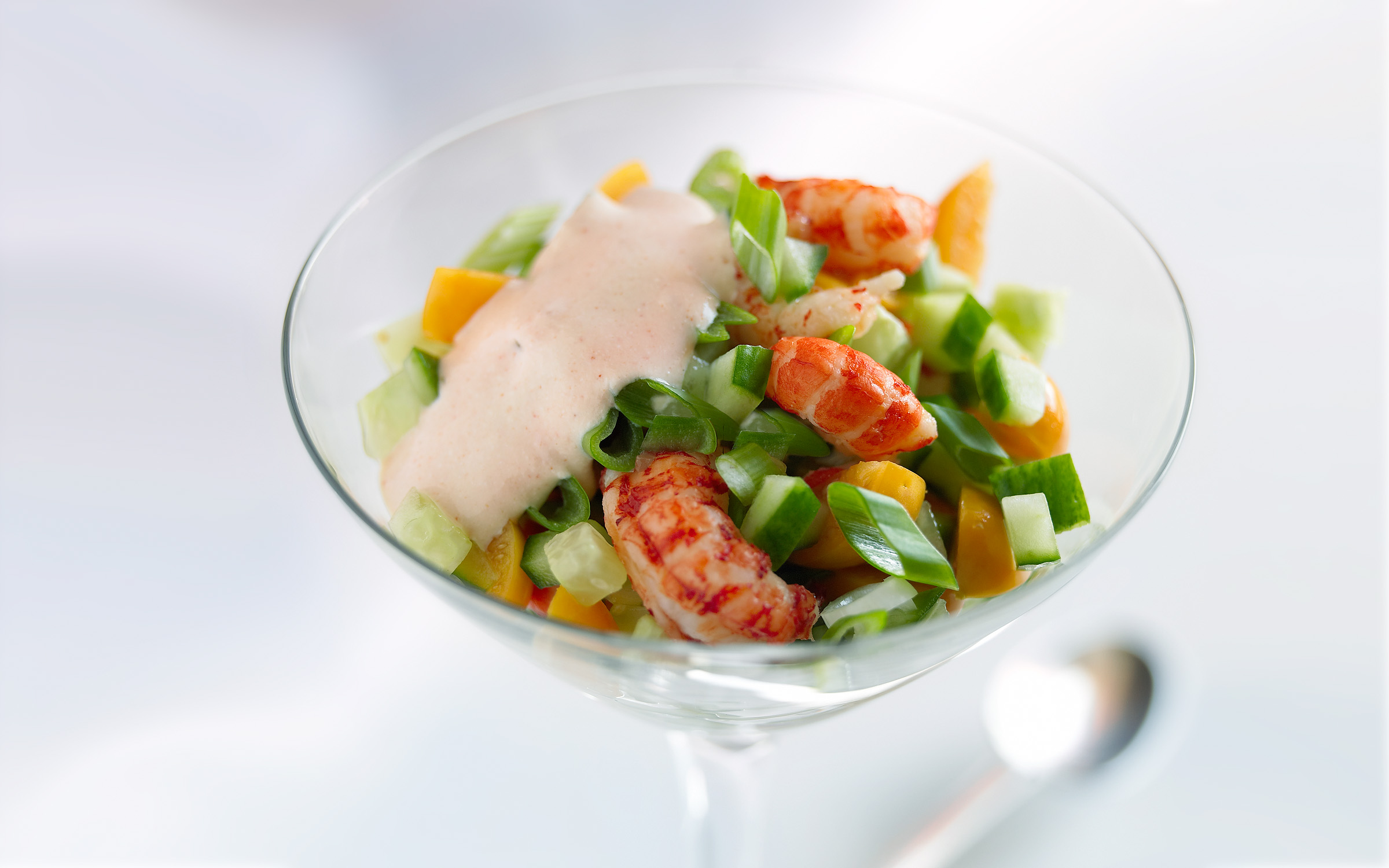 Kräftstjärtscocktail