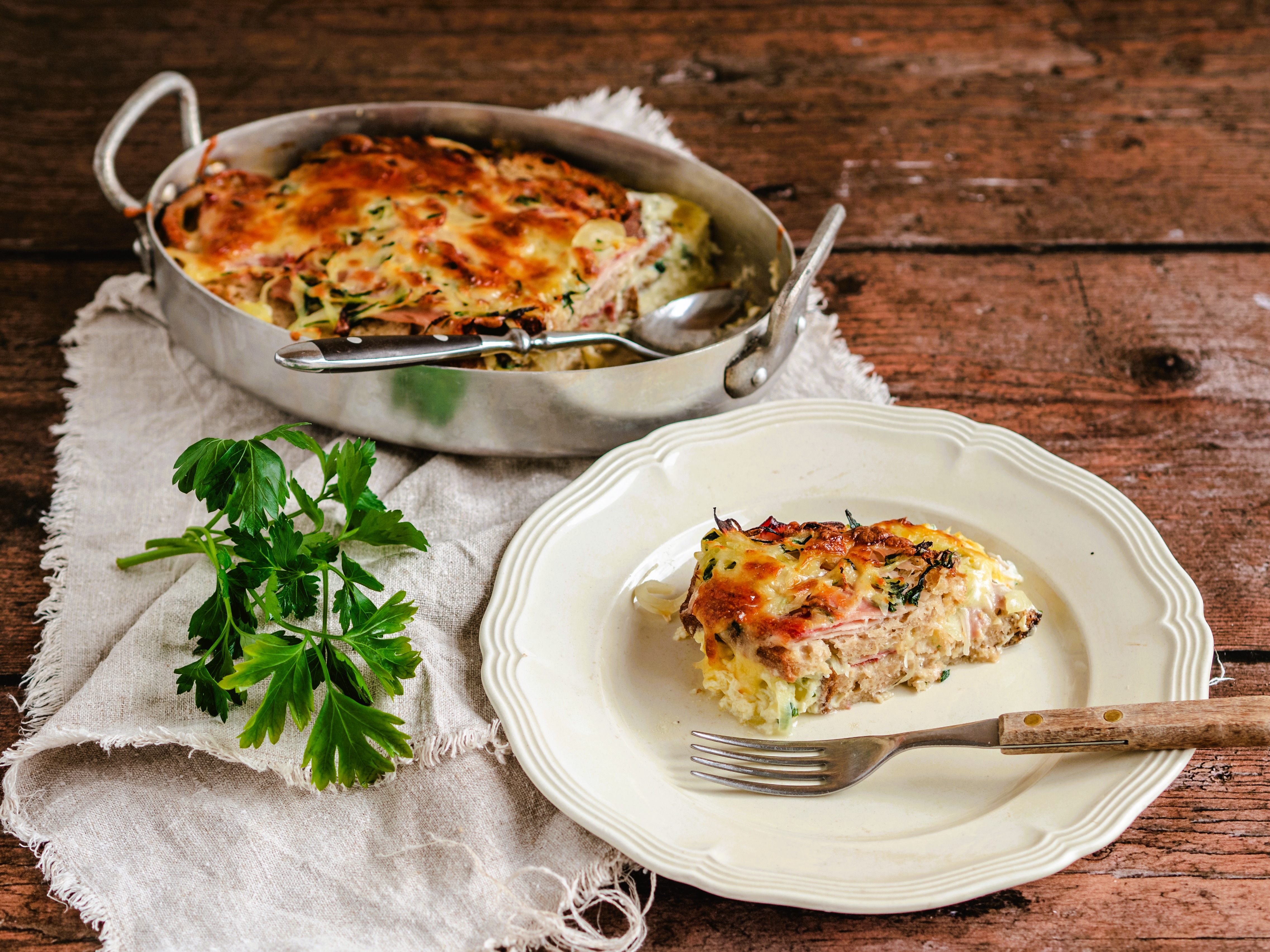 Brotauflauf | Arla - Rezept