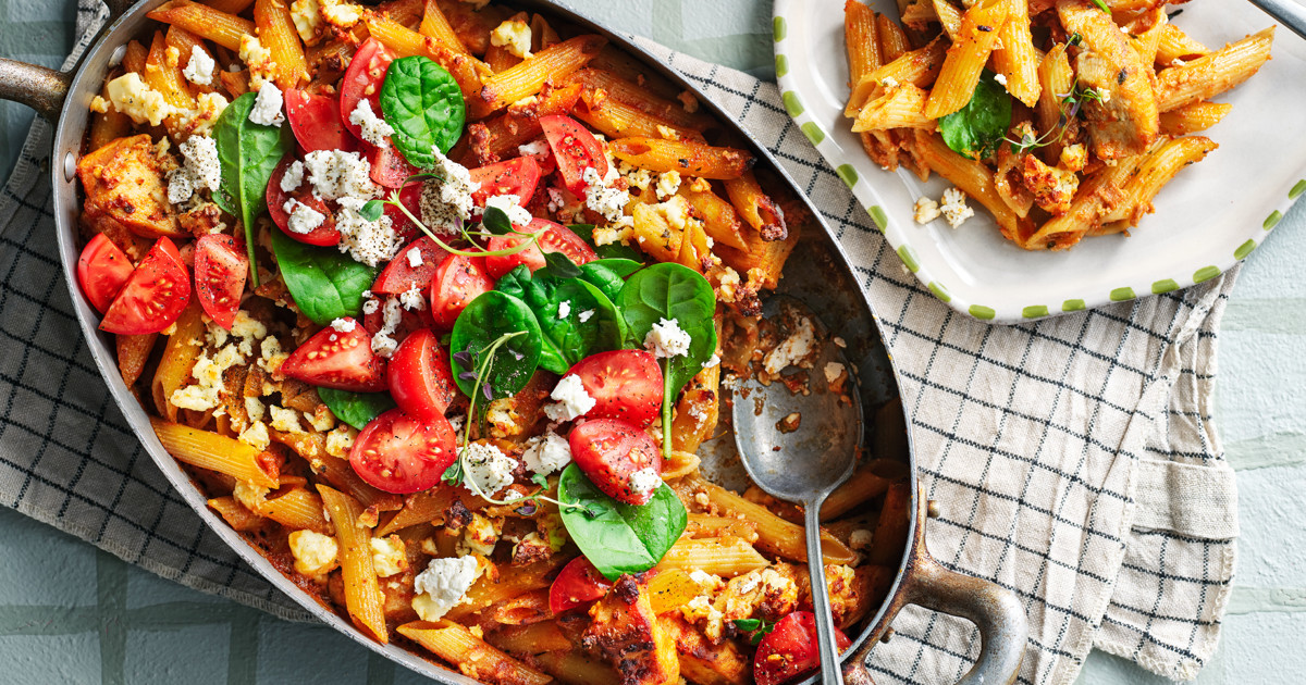 Pastagratäng med kyckling - Recept | Arla