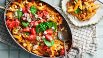 Pastagratäng med kyckling