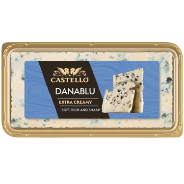 Castello® Extra Creamy Danish Blue Cheese Slices