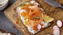 Räucherlachs-Smørrebrød
