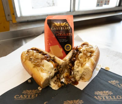 Grubaholics Jerk Chicken Havarti Cheese Steak