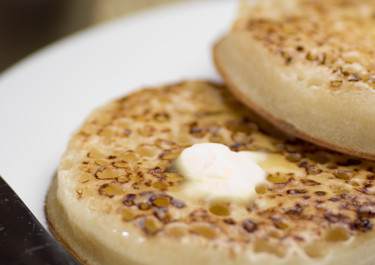 Buttery Crumpets
