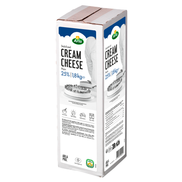 Arla® Pro Frischkäse, Doppelrahmstufe, backstabil, 1,8 kg