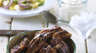 Grillstegte ribben