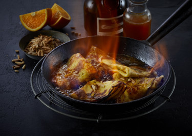 Crepes suzette