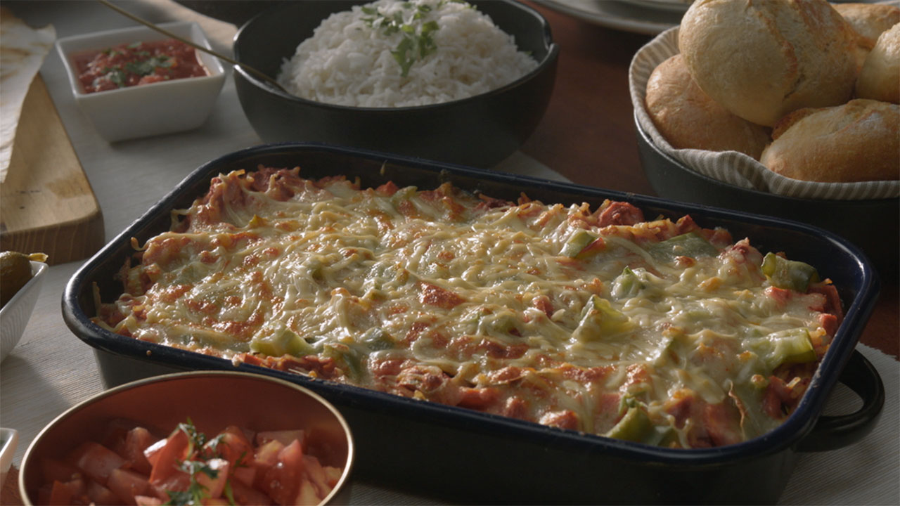 Loaded Spaghetti Bake