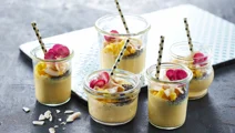 Mangosmoothie med appelsin