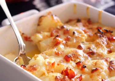 Ostgratinerad potatis