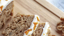 Carrot cake, bizcocho con pulpa de zanahoria