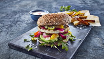 Halloumi burger