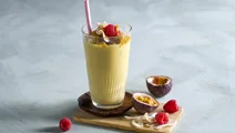 Smoothie med mango och passionsfrukt