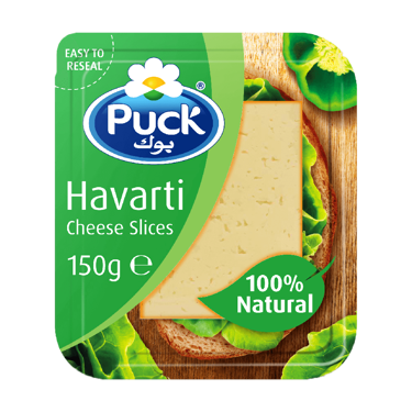 Havarti Cheese Slices, 150g