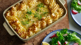 Klassisk fiskgratäng