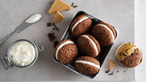 Choklad- och apelsinwhoopies