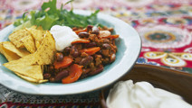 Snabb chili med chorizo