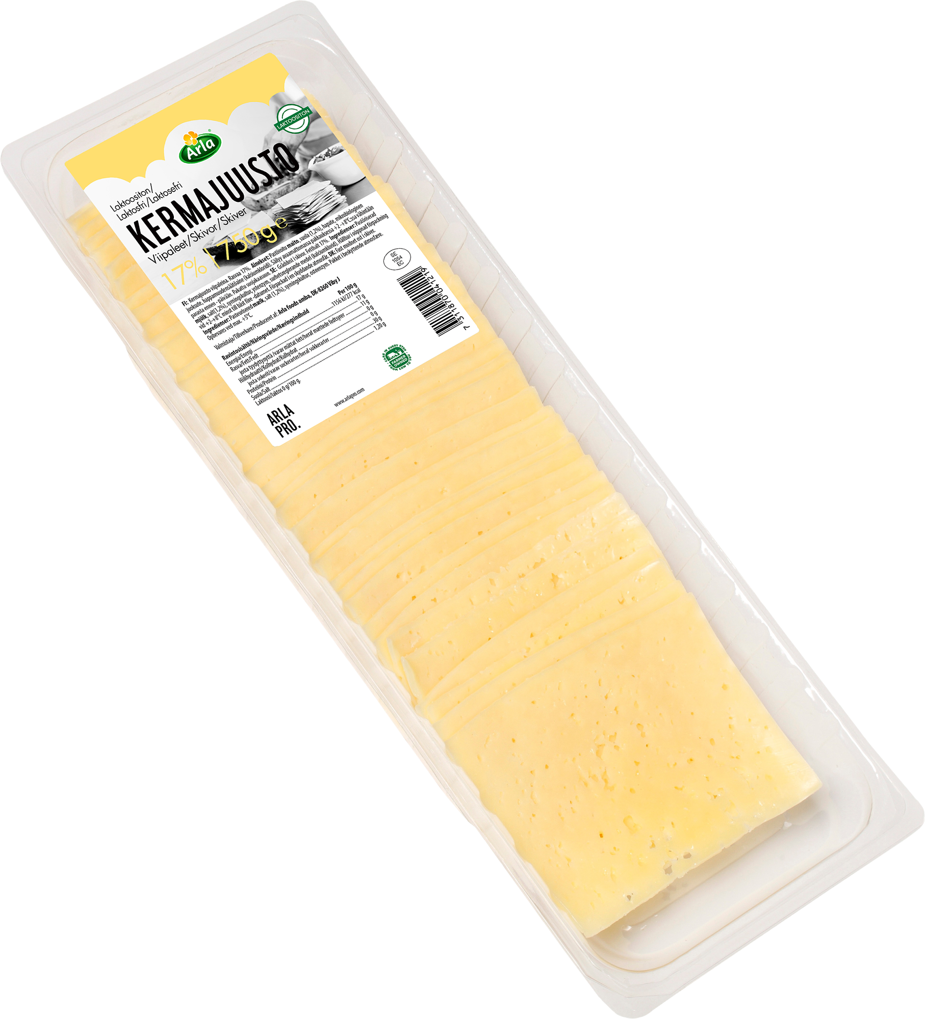 Arla Pro kermajuustoviipale 17% 750g