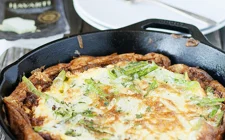 Castello Chateau Versailles Brie Frittata with Fresh Parsley