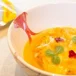 Sopa de fideos con verduras