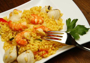 Πιλάφι με θαλασσινά και Lurpak Soft με μειωμένα λιπαρά