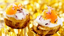Ostpotatis med löjrom