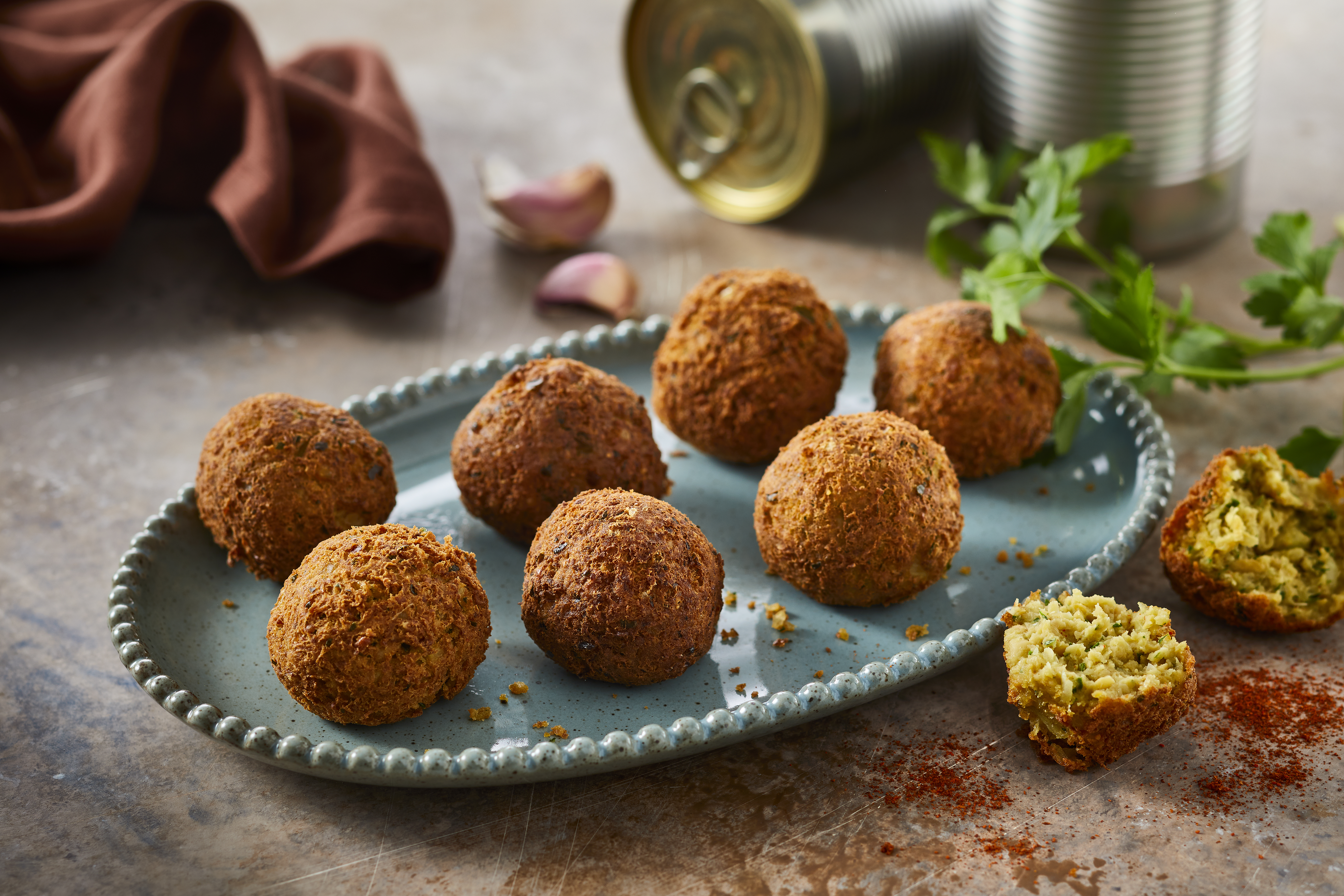 Falafel aus der Heißluftfritteuse