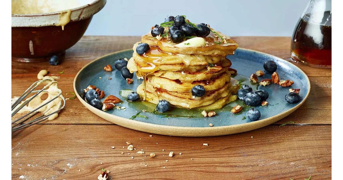LIME SPIKED PANCAKES