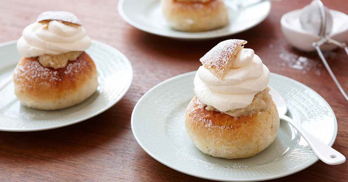 Semlor Klassiska semlor - Recept | Arla