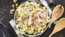 Pastasallad med ädelost