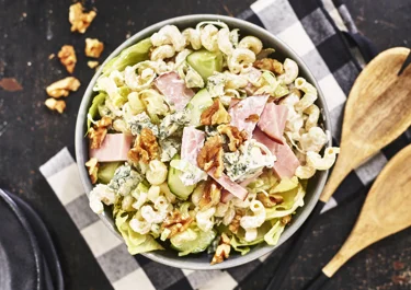 Pastasallad med ädelost