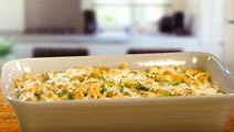 Chicken pasta bake
