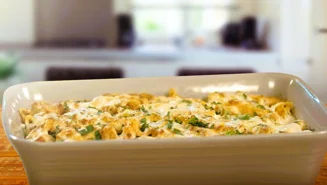 Chicken pasta bake