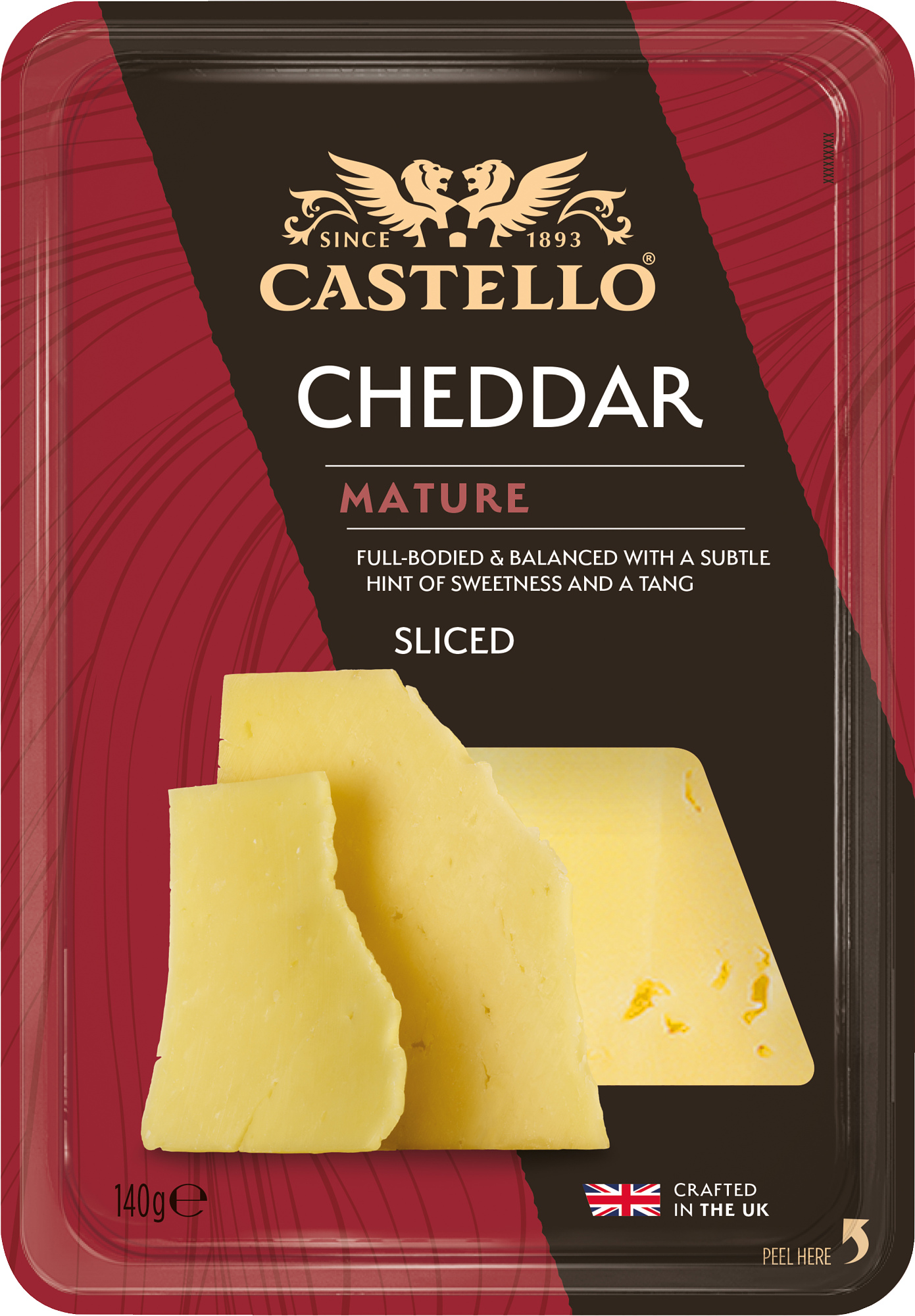 Castello mature cheddar viipale 140g