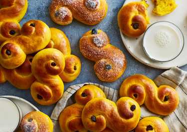 Gammaldags saffransbröd
