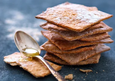 Speltknækbrød med sesam