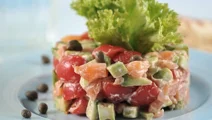 Tartar de tomate y ventresca