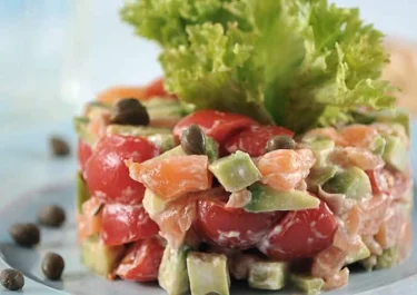 Tartar de tomate y ventresca