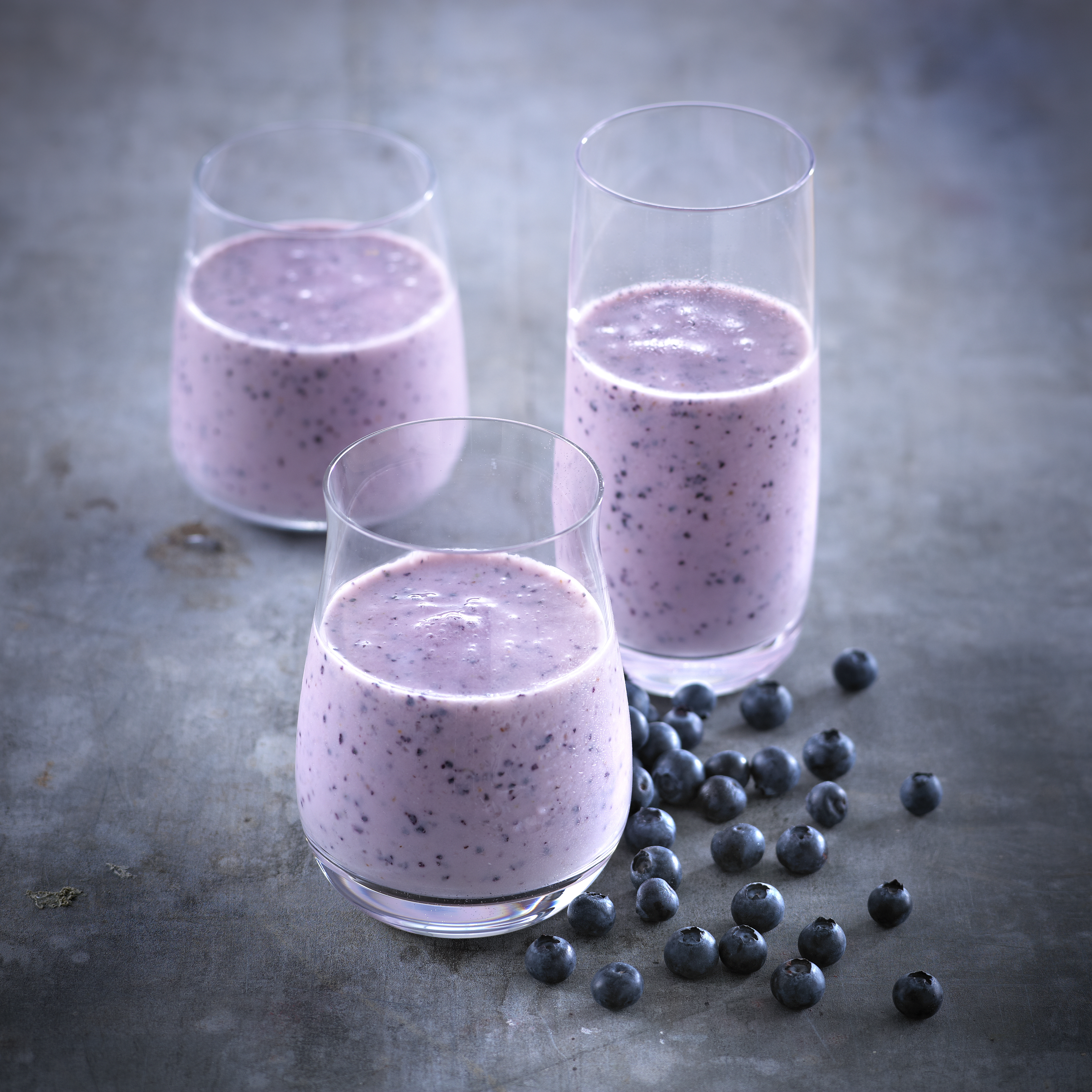 Heidelbeer-Smoothie mit Vanille-Skyr ( Rezept ) - Rezept | Arla Foods