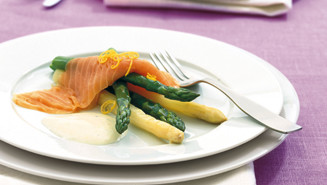 Parsaa ja kylmäsavustettua lohta