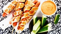 Grillkorv med pinnbröd