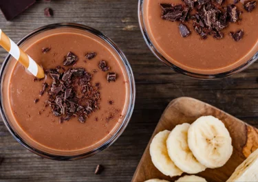 Chocolate Drink with Banana