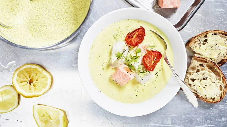 Fiskesuppe med safran
