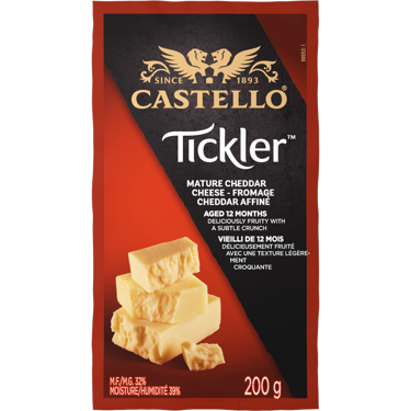 Fromage cheddar affiné Tickler Castello®
